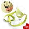 custom wine glass lanyard cheap reuse party tableware
