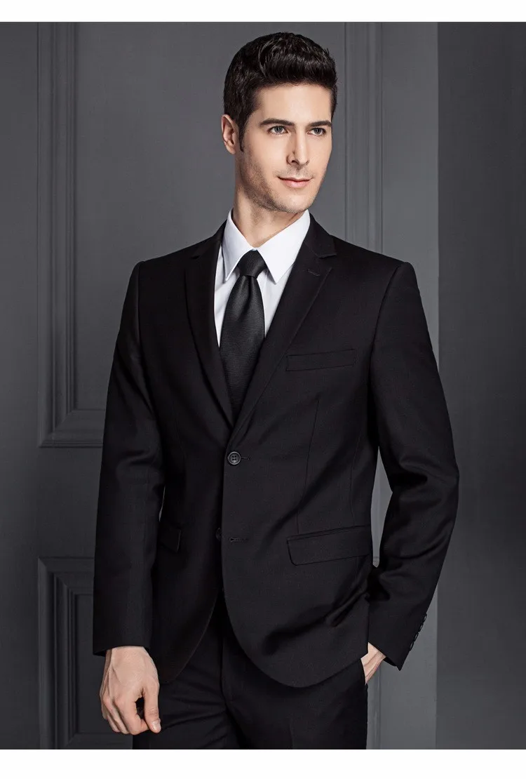 2 Piece Office Uniform Design Formal Top Brand Coat Pant Men Suit - Buy ...