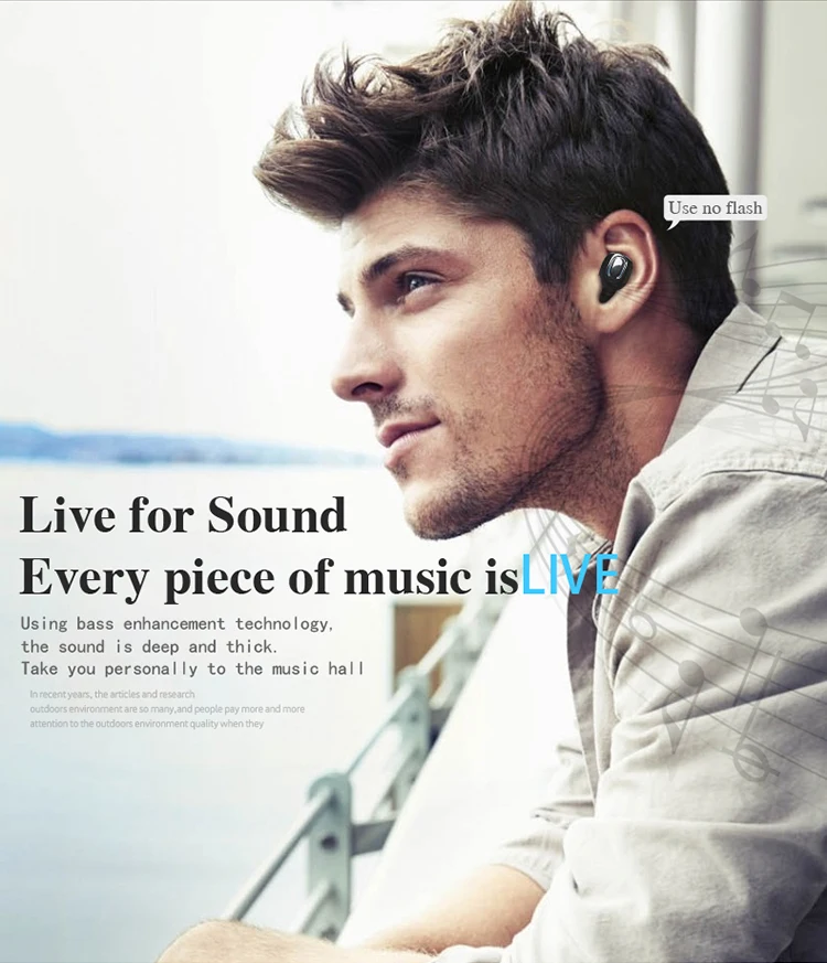 Classical business bluetooth Double Single ear wireless headset for android phone - ANKUX.COM