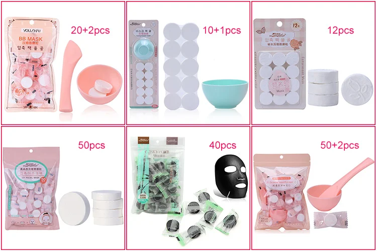 compressed disposable facial mask compressed disposable facial mask