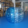 Manufacturer high quality 1.5m TPU half color inflatable bubble football bubble ball soccer bumper balls for adults