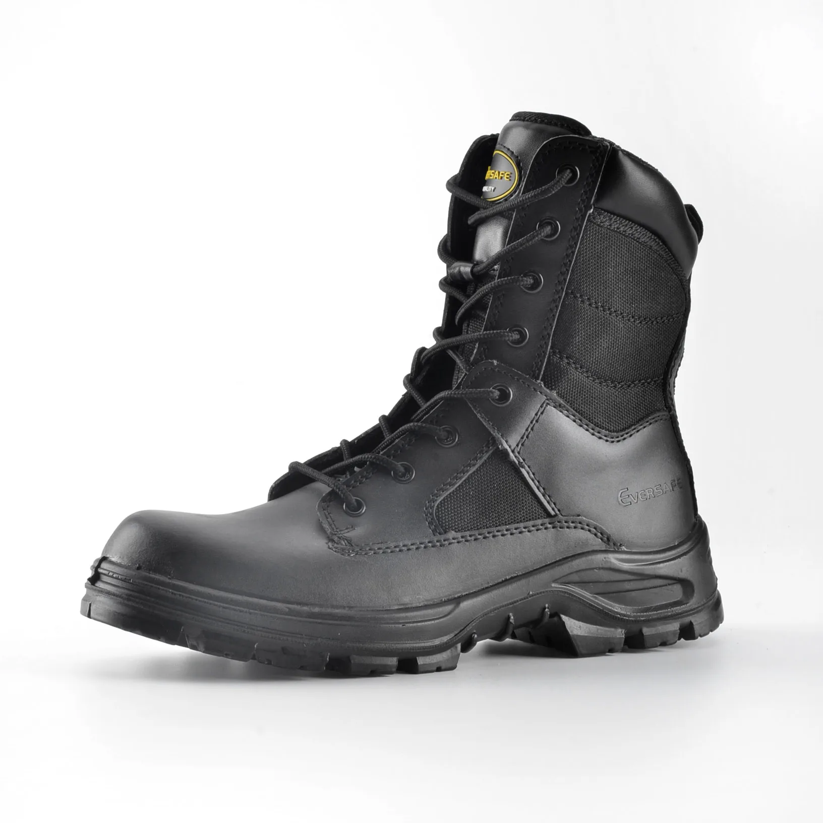black security work boots