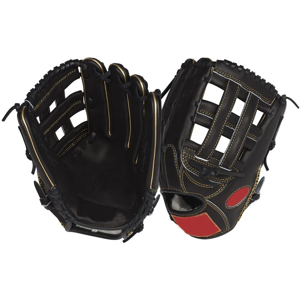 Personalized 12.75 In Outfield Baseball Gloves Gold,Baseball Gloves