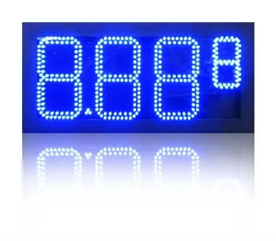 7 Segment Led Gas Price Display/led Gas Station Sign/led Fuel Price ...