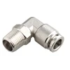 XHnotion Male Elbow SS316 High Temperature Stainless Steel Push In Pipe Fitting