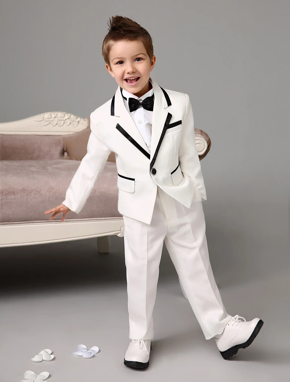 Compra los niños traje esmoquin online al por mayor de