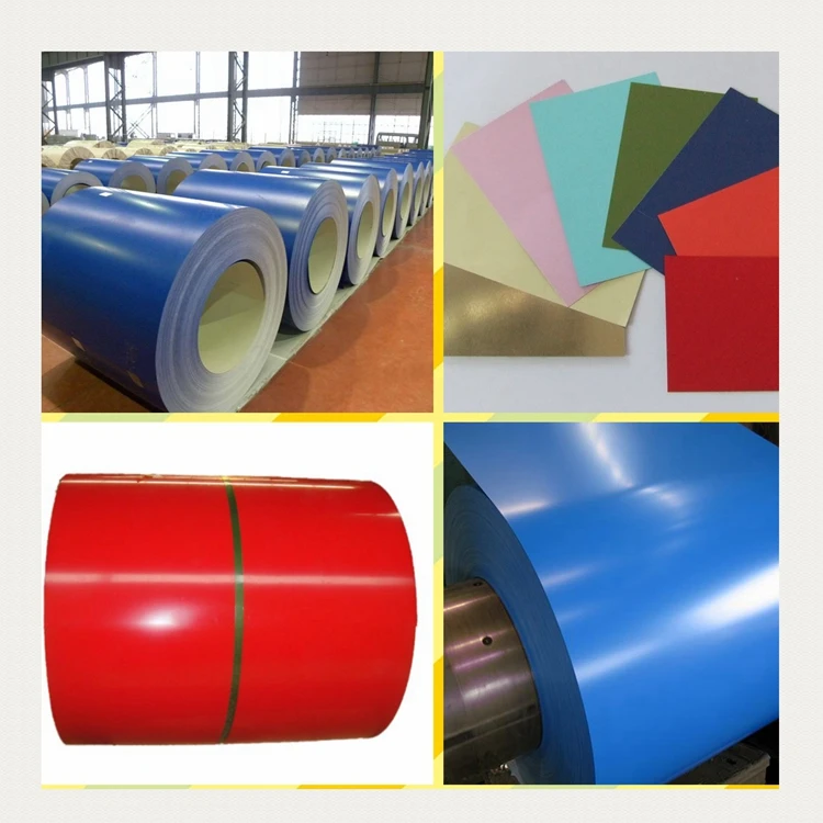 China Manufacture color coated prepainted steel coil PPGL PPGI