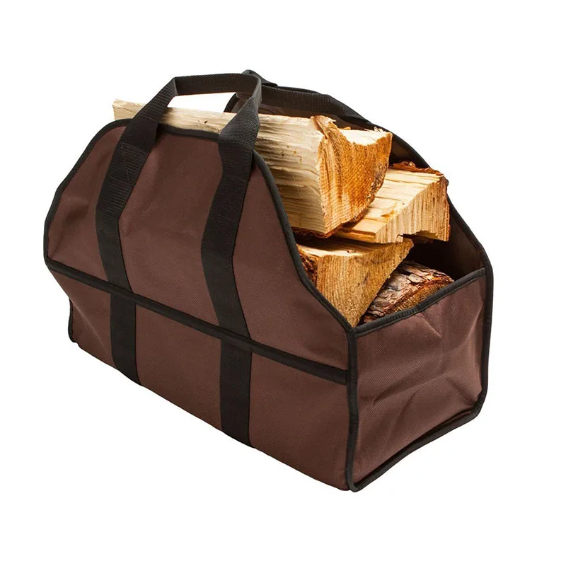 Firewood Carry Bag Durable Heavy Duty Oxford Wood Tote Bag Fireplace