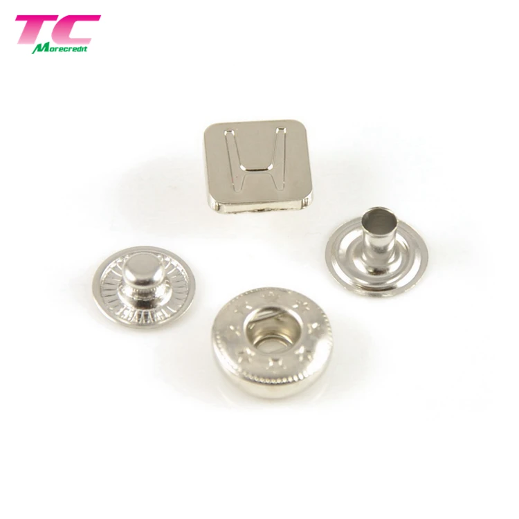 Custom Design Spring Snap Fastener Decorative Snap Button Covers With ...