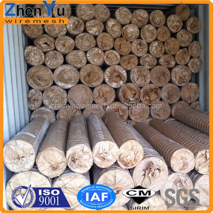 Roof Insulation Supporting 3315 Roofmesh Galvanized Brc Welded G.i Wire