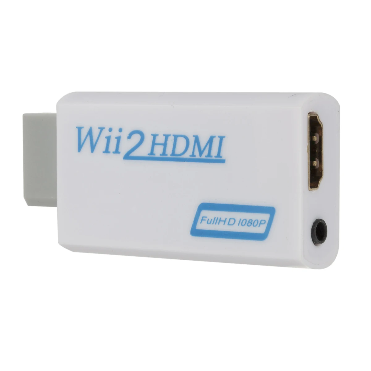 Wii To Hdmi Converter 720p / 1080p Output Video Audio Adapter Supports All Wii Display Modes