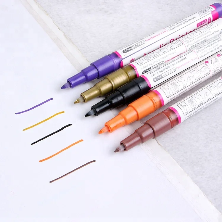 Pintasa Premium Acrylic Paint Pens | Extra Fine 0.7mm-1mm