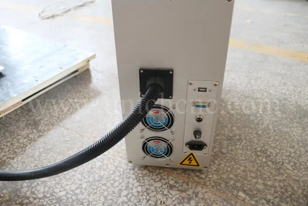 UNICHCNC portable fiber laser marking machine for jelwery/gold/sliver plastic