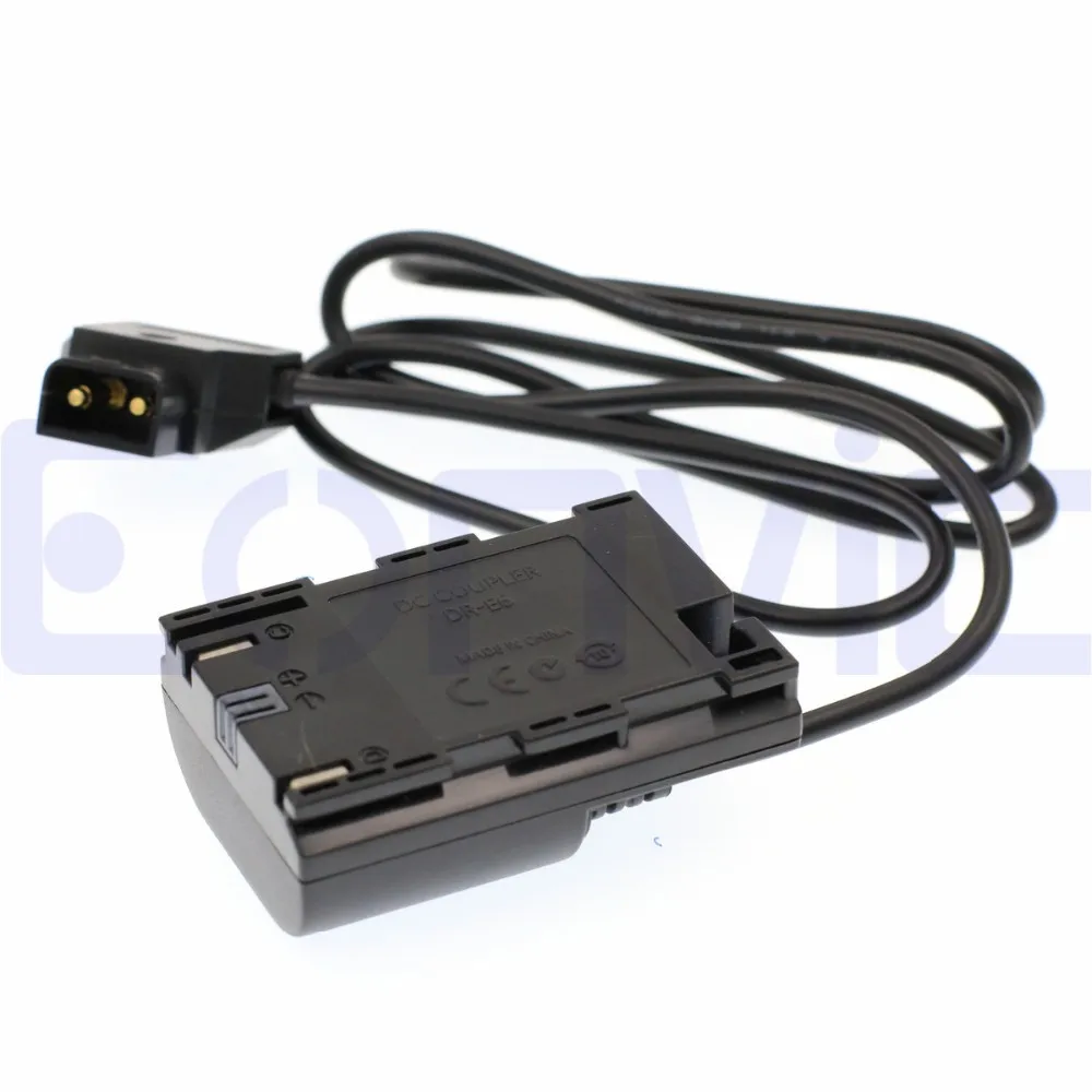 Lpe6 Dummy Battery Dtap Power Cable Smallhd 502 For Canon 5d2 5d3