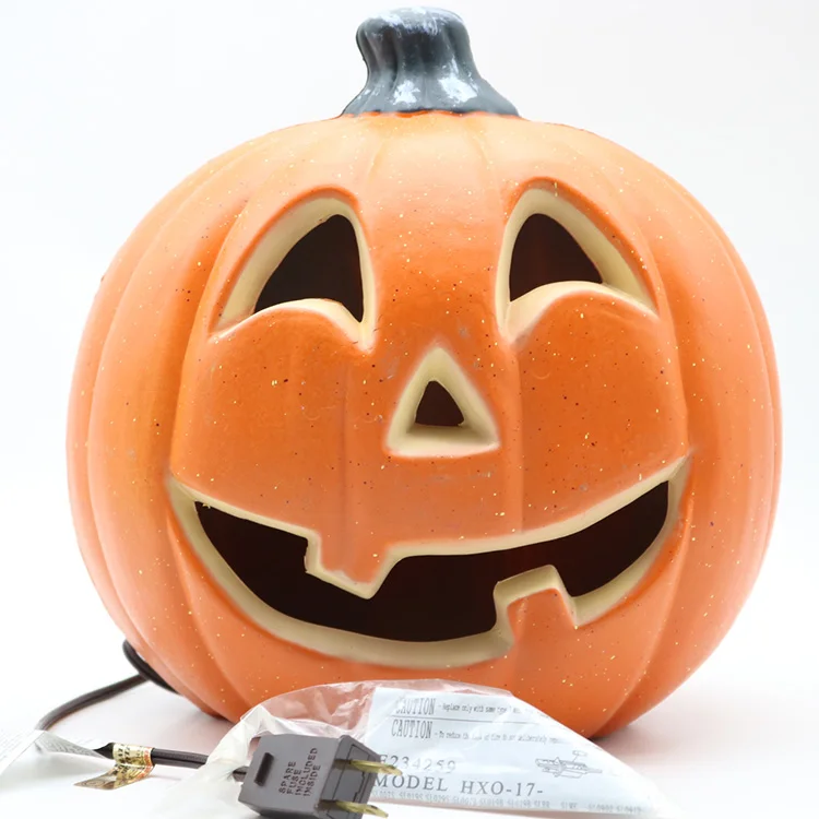 Hot Sale Plastic Lighted Halloween Pumpkin - Buy Halloween Pumpkin