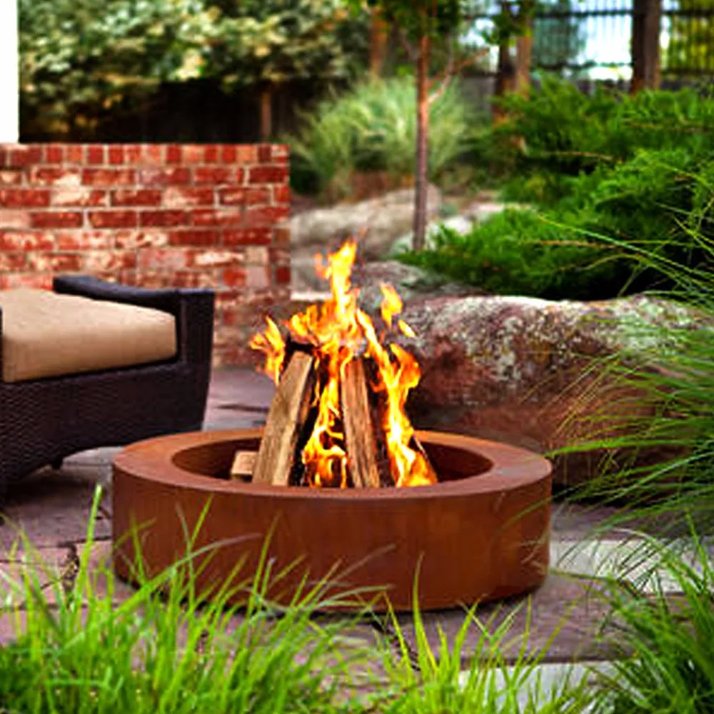 Outoor Decoration Corten Steel Fire Pit - Buy Corten Steel Fire Pit ...