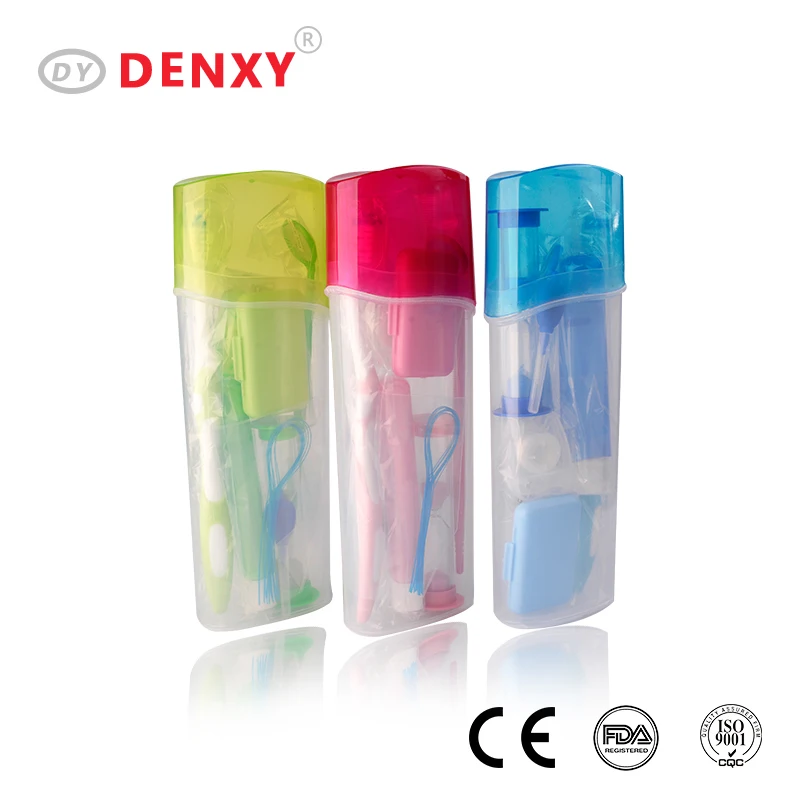 Denxy Dental Orthodontic Cleaning Kit/interdental Brush Kits With Wax
