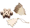 promotional use small christmas wooden ornaments,wooden crafts wholesale