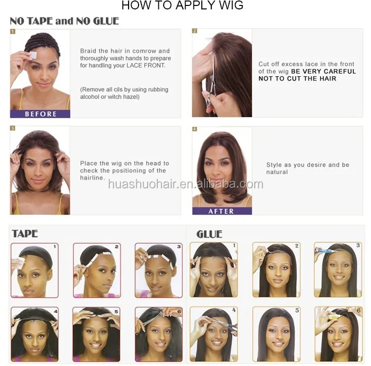 HOW TO APPLY WIG