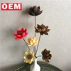 2018 Factory price artificial decoration handmade flower dry lotus flowers For manufacture in decoration