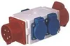 IP44 industrial socket/multi function socket LX-605 220V Factory Direct Hot selling