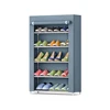 large capacity shoe shelf fabric outdoor shoe rack waterproof steel pipe shoe cabinet
