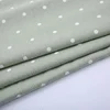 Woven brushed custom in stock jacquard brocade children print polka dots cotton fabric
