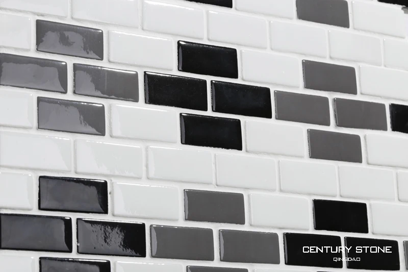 2015 vendita calda cucina di design mattonelle bianche e nere ... Cucine bianche e nere