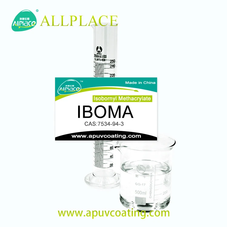 Allplace 200kgs drum 99.3% purity Isobornyl acrylate IBOA/IBOMA