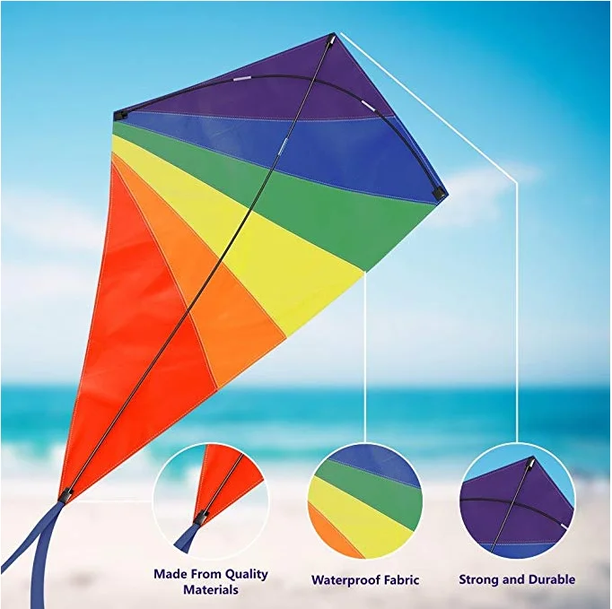 亚马逊彩虹钻石风筝