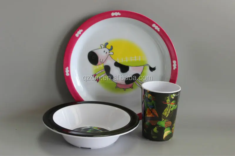 Children Melamine Dinner Set