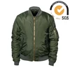 Olive green US MA1 Flight Jacket for winter