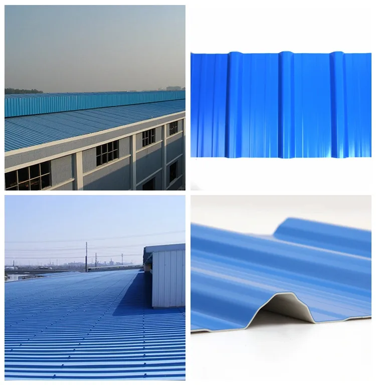 Translucent Roofing Material Roof Cover Sheets Fine Heat Insulated