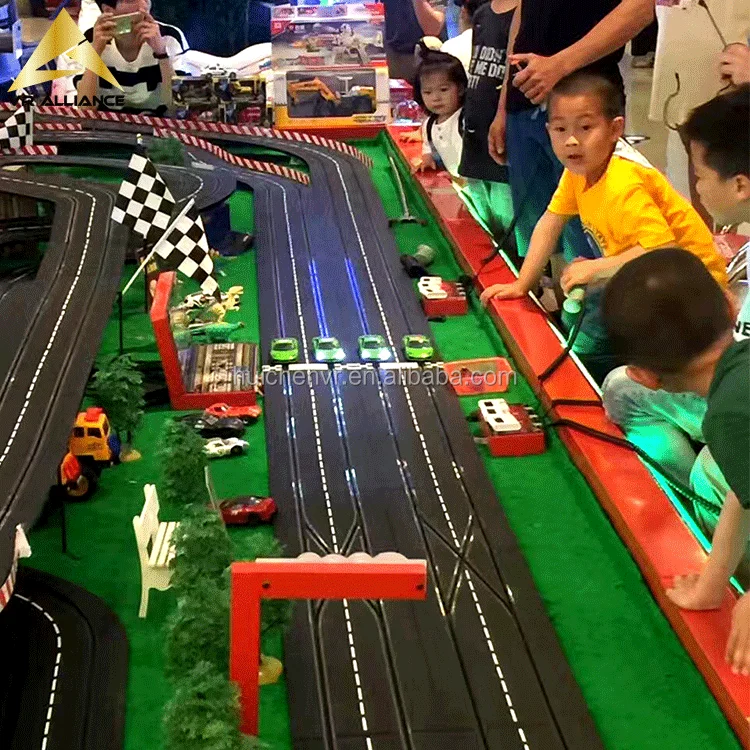 New Indoor Hand Generator Electric Stunt Track Toy Racing Car Super Bike Racing Game Machine