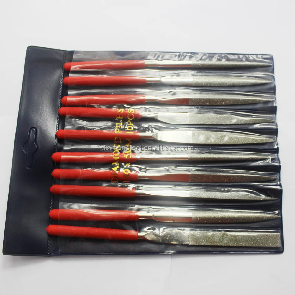 Types Of Hand Files Use Grinding Diamond Fileflat,Round,Triangle,Square