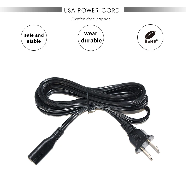 Accessory USA 6ft/1.8m UL Listed AC in Power Cord Cable Outlet Plug Lead for Audio-gd Digital Interface External Power Supply Box