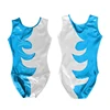 Scoop-back One-piece Dancing Gymnastics Athletic Tank Leotard for Little Girls