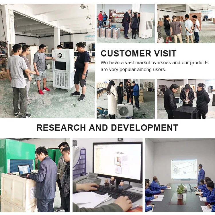 30kg/h Wood Drying Temperature Conditioning Air Cooled Dehumidifier