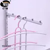 Security metal hook display stands bracket holding brackets for metal coat hooks