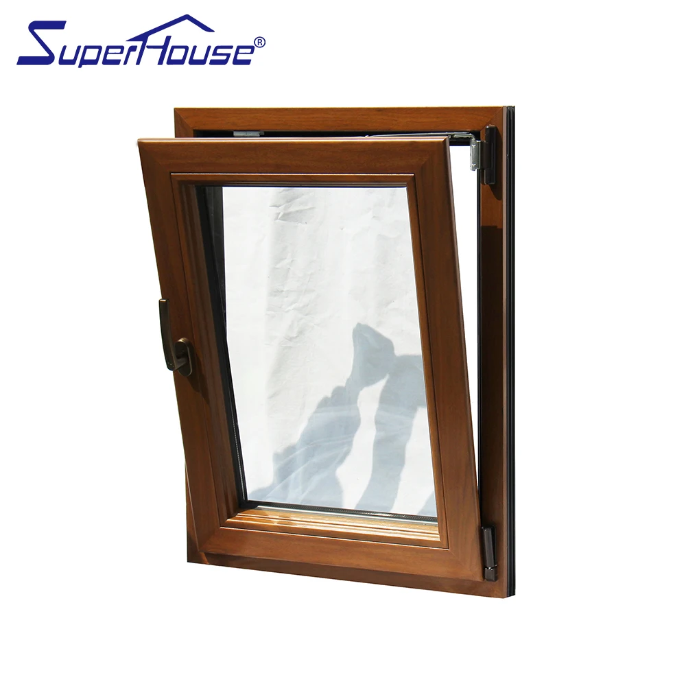 Swing Opening Type Doors And Windows Aluminum Clad Wood Tilt Swing Opening Type Doors And Windows Aluminum Clad Wood Tilt Turn Window For Luxury House