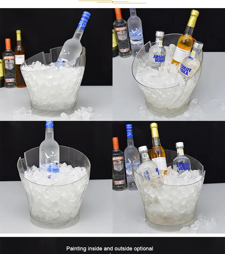 Wedding Centerpiece Standing Plastic Ice Bucket For Parties Buy