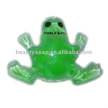 bubble bath frog