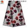 Queency Ankara Silk Wax Satin Fabric Dress Custom Pattern African Women Party Dress
