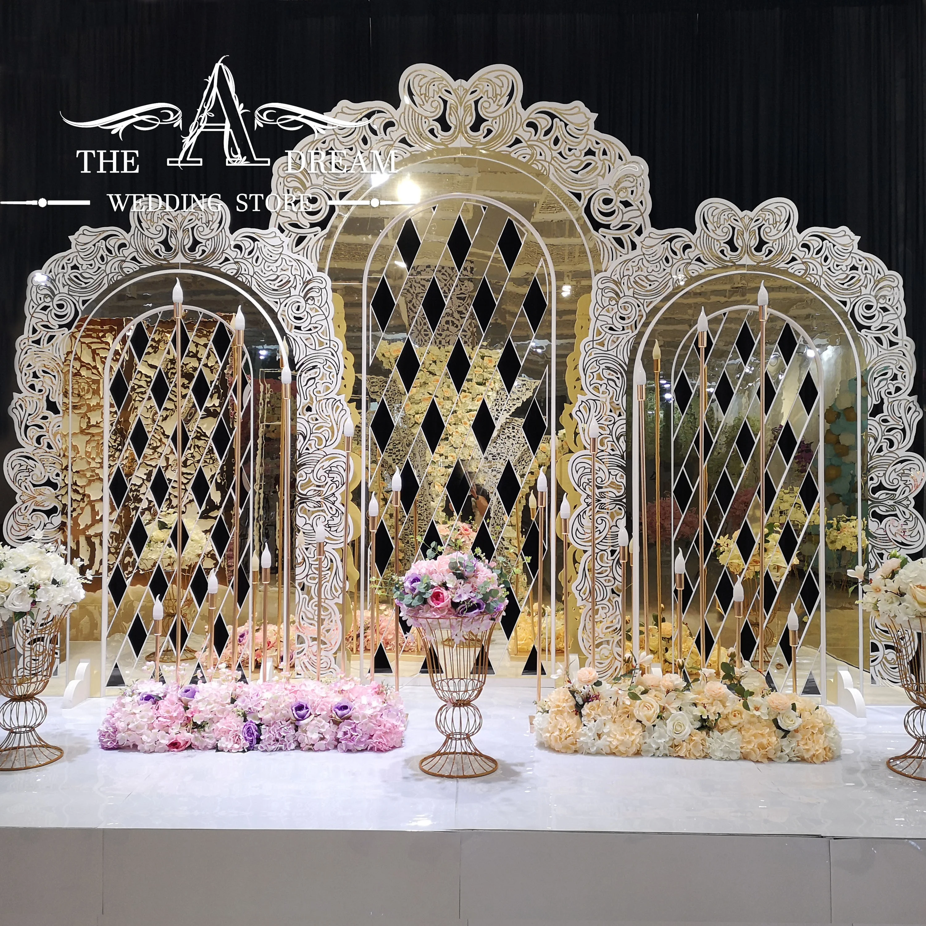 Bd Wp005 Luxury Wedding Backdrop Pvc Decor Panel Kosha Gold Wedding Decoration Fondo De Boda From The A Dream Wedding Store Buy Wedding Backdrop Wedding Furniture Wedding Decoration Product On Alibaba Com