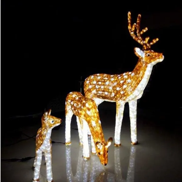 christmas reindeer lights