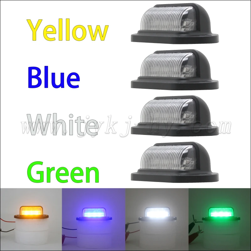 CE Certification and 12V Voltage led license plate light car decorates led strobe lights truck led mark lamp