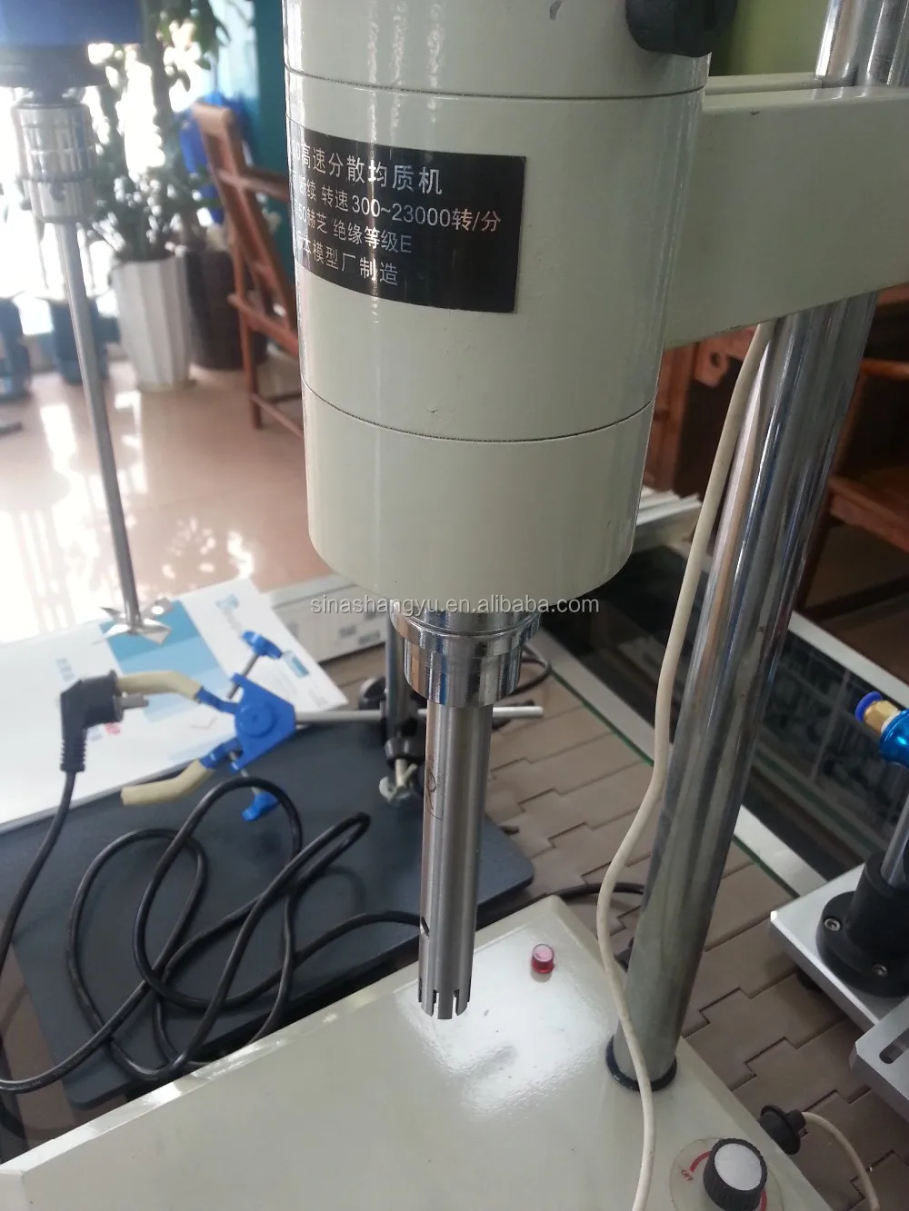 Stainless Steel High Shear Laboratory Homogenizing Mixer For Cosmetic