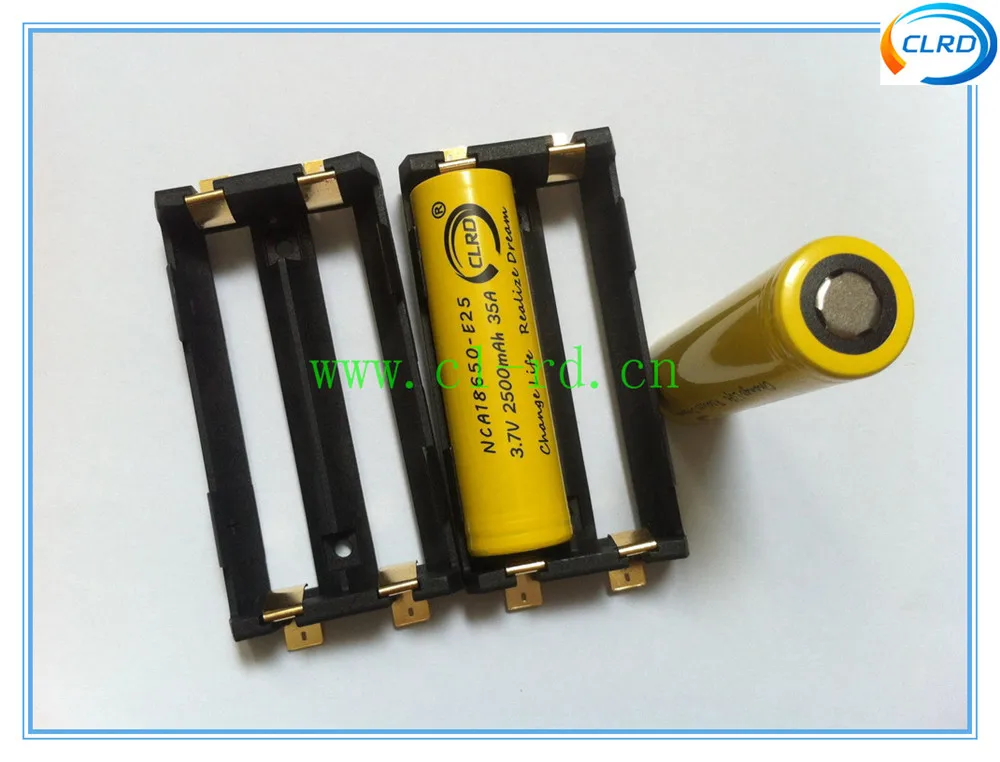 2x18650 Battery Holder 1048 Dual Parallel 18650 Battery Sled Ideal For