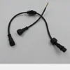 3 core black waterproof T splitters,13.5mm diameter,3-3-3 core