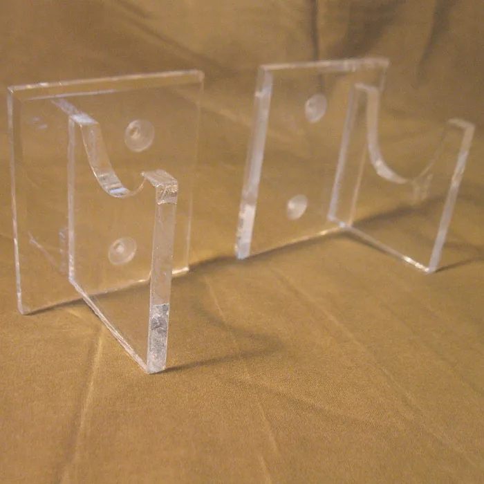 Wall Mounted Acrylic Model Gun Rack Acrylic Gun Stand Clear Acrylic Gun